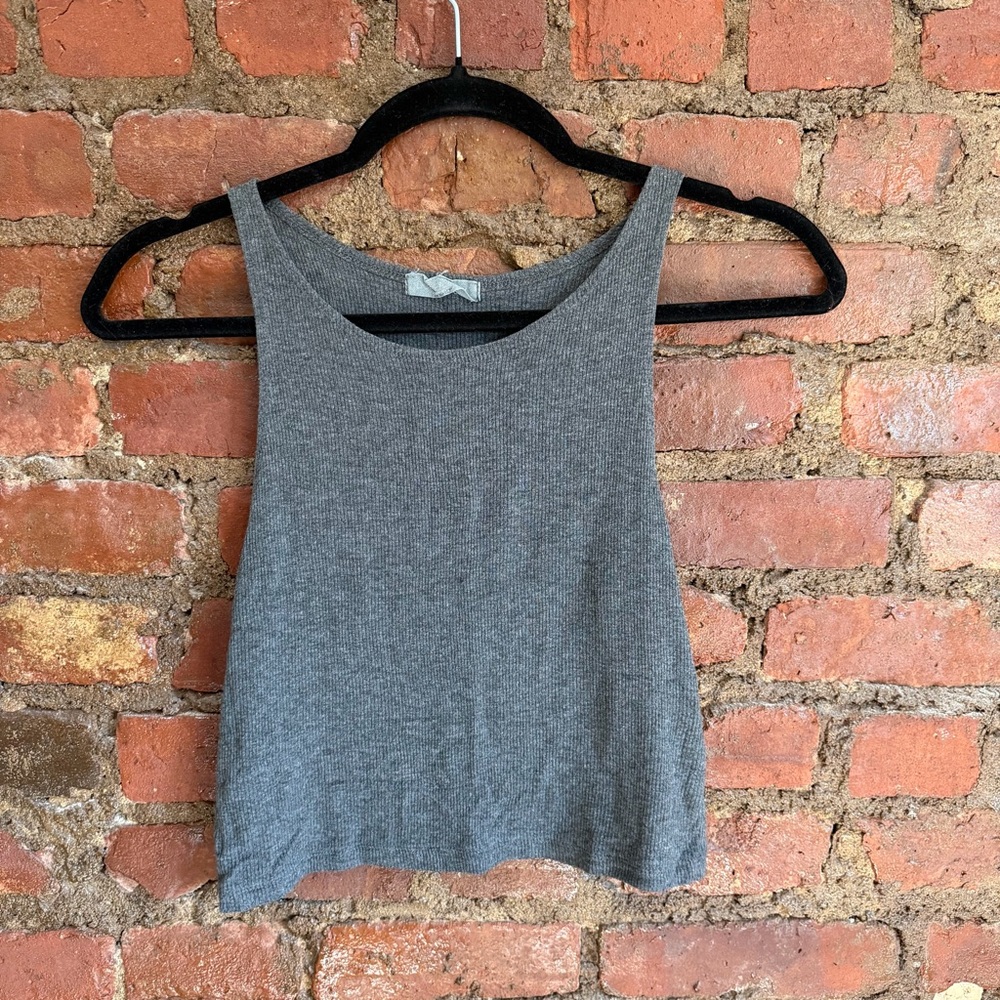 Elegant Gray Women's Tank Top